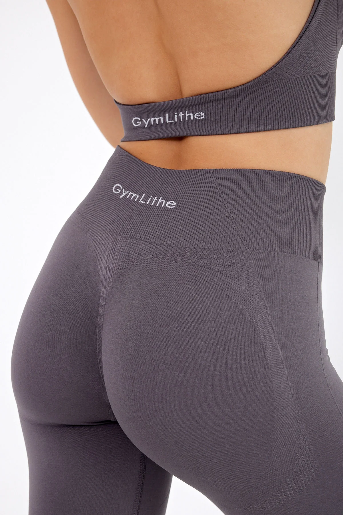 Gym Lithe Tayt (Büzgülü) Gri