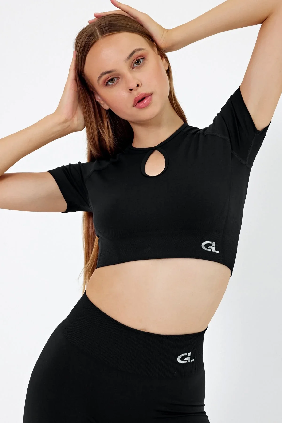Gym Lithe Croptop 66911 Siyah
