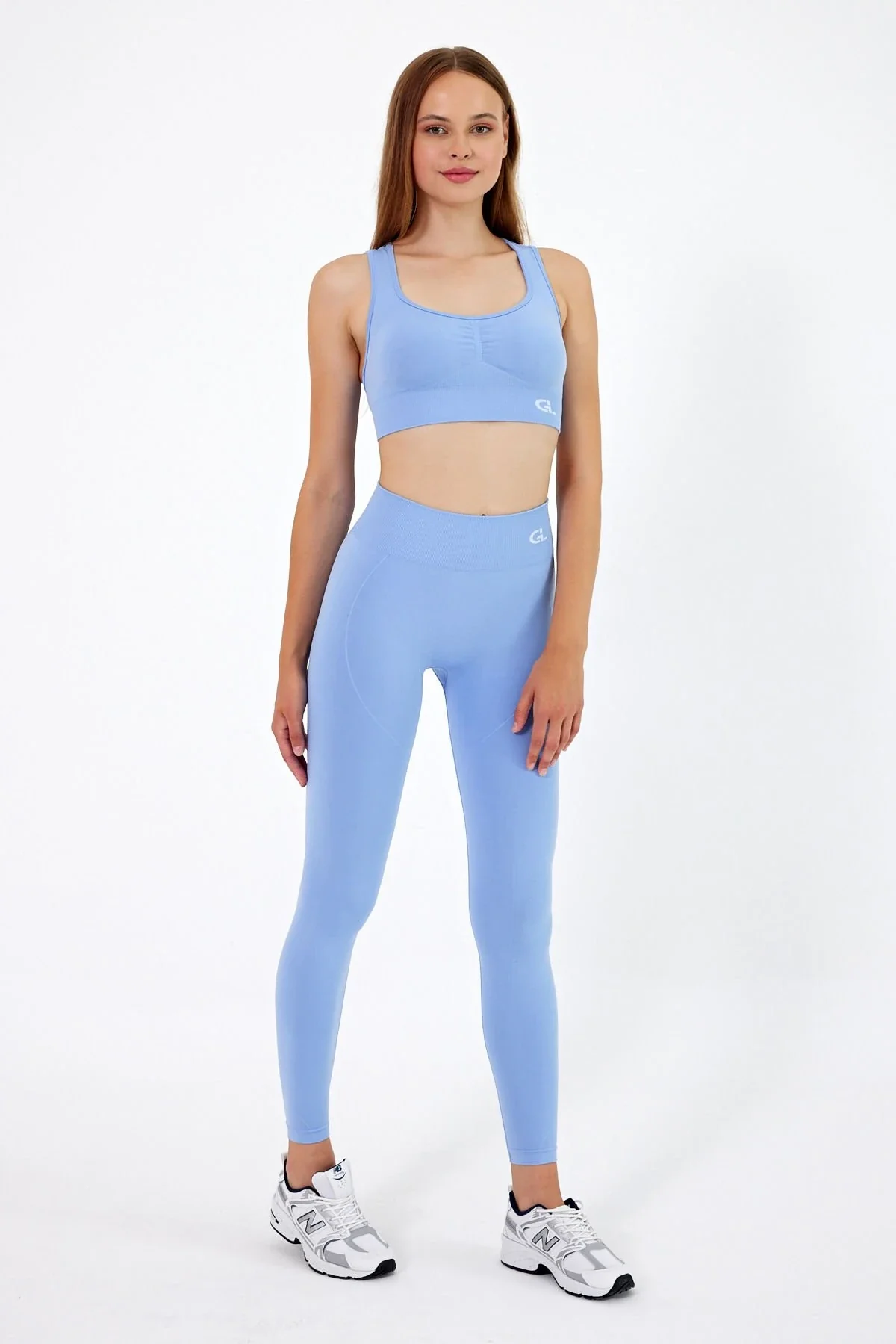 Gym Lithe Bra 66905 Bebek Mavisi